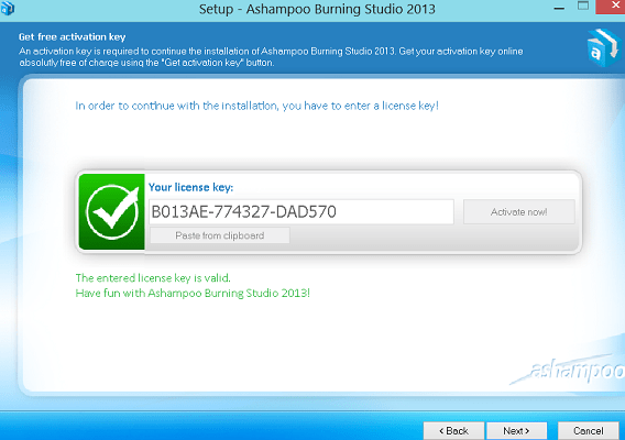 Ashampoo Burning Studio 2013 For Free