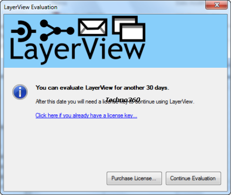 LayerView license activation