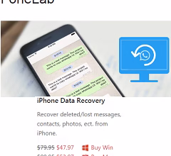 FoneLab iPhone Data Recovery Free 1 Year License