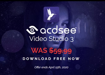 ACDSee Video Studio 3 Free License value $59 [Windows]
