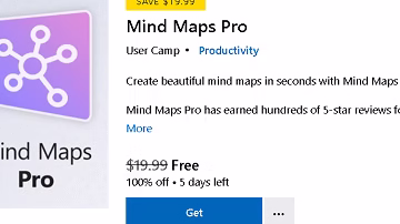 Get Mind Maps Pro Windows 10 App for Free [Worth $20]