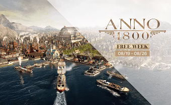 Anno 1800 City building Game Free to Play this Weekend