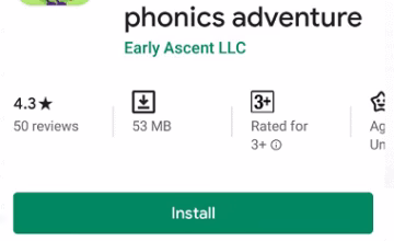 Reading Raven: Learn to read phonics Android App Free