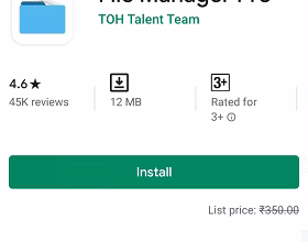 File Manager Pro - Android App Free for Limited Time[$3.99 Value]