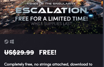 Ashes of the Singularity: Escalation, Real-time Strategy Game for Free