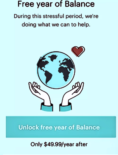 Balance Meditation App Free for 1 Year- Worth $49.99 [ Android & iOS]