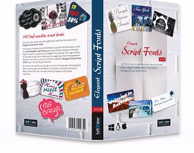 Elegant Script Fonts-150 high quality Script Fonts for Free [Worth $20]