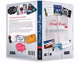 Elegant Script Fonts-150 high quality Script Fonts for Free [Worth $20]