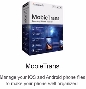 Apeaksoft MobieTrans Free 1 Year License - Transfer & Backup Phone Data