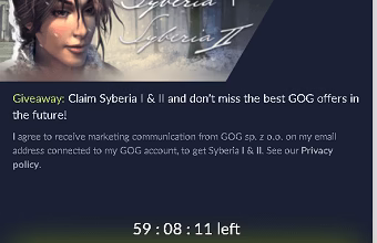 Syberia and Syberia 2 Games Now Free for a Limited time [Worth $26]