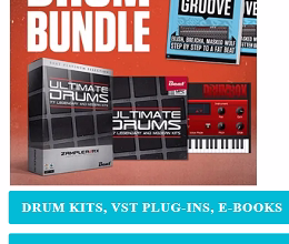 The DRUM BUNDLE by Beat for Free - 131 drumkits, 554 loops,1 VST drum plugin and eBook