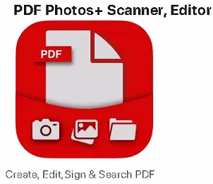 PDF Photos+ Scanner and Editor Box Shot