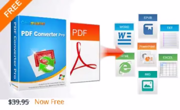 Coolmuster PDF Converter Pro Free License- Converts PDF to 7 Different Formats