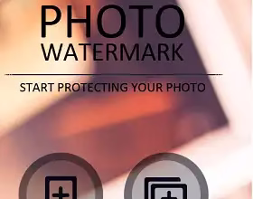 Photo Watermark  Software Free License - Watermark  your photos