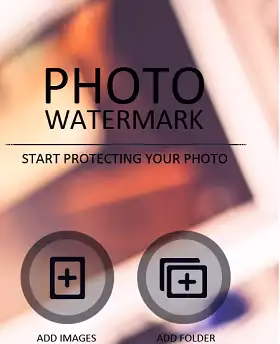 Photo Watermark  Software Free License - Watermark  your photos