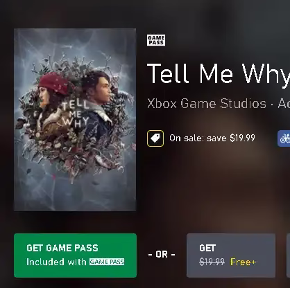 Tell Me Why: Chapters 1-3 Now Available for Free [Game for PC & Xbox]