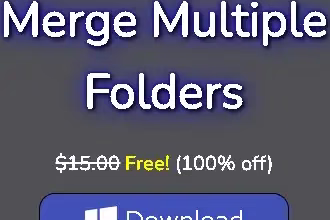 Vovsoft Merge Multiple Folders Free License -Combines multiple folders into One