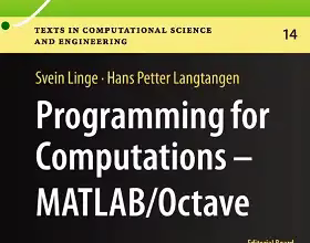 Programming for Computations - MATLAB/Octave eBook for Free[Kindle]