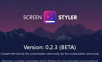 ScreenStyler : Desktop Customization Tool for Windows