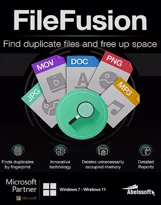 Abelssoft FileFusion 2026 Full Version for Free -Duplicate files Manager