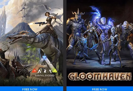 Ark: Survival Evolved and Gloomhaven Games Available for Free