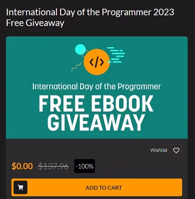 International Day of the Programmer Giveaway - 4 Free eBooks