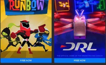 Runbow and The Drone Racing League Simulator Games Available for Free