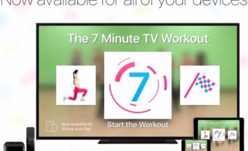 7 Minute TV Workout App Free for iOS devices and Apple TV
