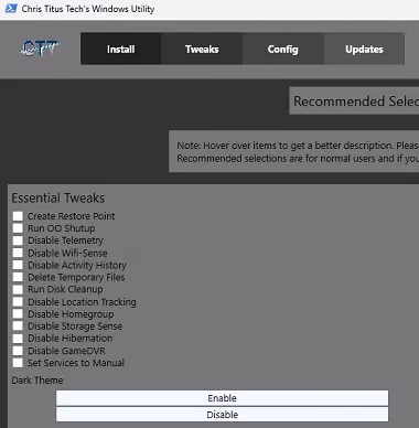 Chris Titus Tech’s Windows Utility: Free Script to tweak Windows