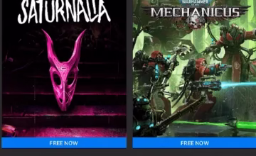 Saturnalia and Warhammer 40,000: Mechanicus games are now available for free Download
