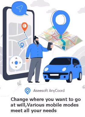 AiseeSoft AnyCoord Free License: Best iPhone/iPad Location Changer