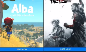 Alba: A Wildlife Adventure and Shadow Tactics: Blades of the Shogun are now free