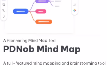 PDNob Mind Map Giveaway: Free Pro Subscription [PC/Mac]
