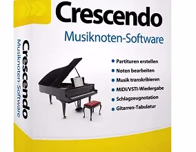 Crescendo Music Notation Editor Master's Edition Free 1 Year License