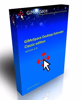 GiMeSpace Desktop Extender Free License-Unlimited desktop space for your Windows