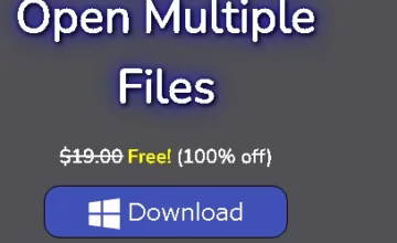 Vovsoft Open Multiple Files: Claim Your Free 1 Year License ($19 Value)