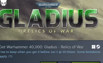 Warhammer 40K: Gladius - Relics of War Now Free on Steam ($39.99 Value)