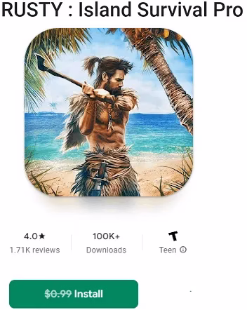 Rusty: Island Survival Pro is Free for a Limited Time!