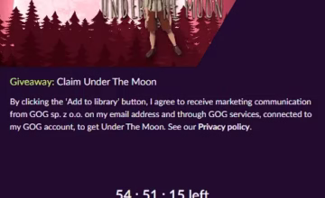Get the Indie Adventure Game Under The Moon for Free on GOG!