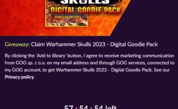 Warhammer Skulls 2023 Goodie Pack Free on GOG: Get Final Liberation: Warhammer 40,000, Wallpapers, and More