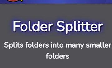 Vovsoft Folder Splitter Full Version License for Free