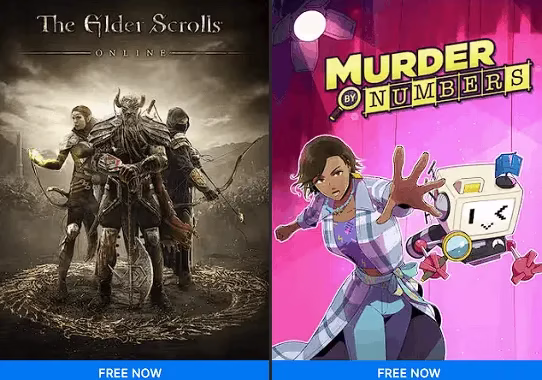 The Elder Scrolls Online and Murder by Numbers Are Free to Keep on the Epic Games Store