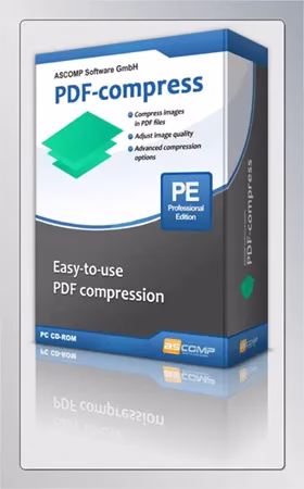 Ascomp PDF-Compress Pro Free License - Compress PDF files