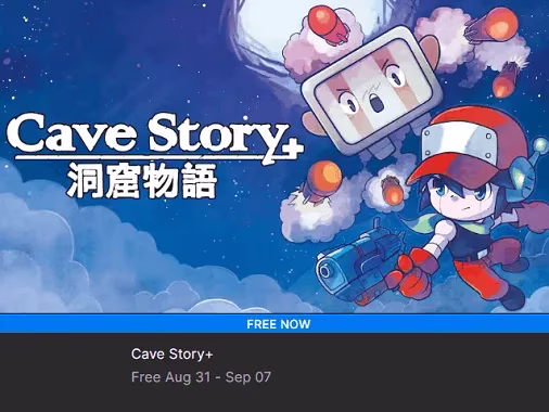 Cave Story+ is now free on the Epic Games Store!
