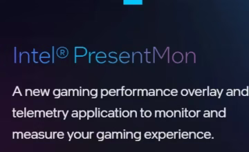 Intel PresentMon: Monitor and Measure Your Gaming Experience