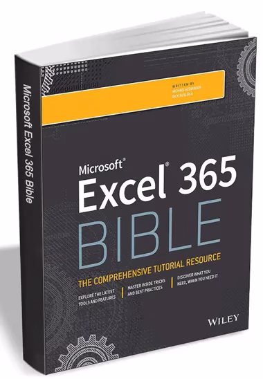 Microsoft Excel 365 Bible eBook for FREE!