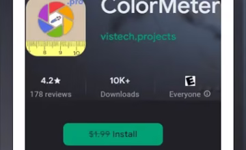 ColorMeter Android App Now Free: Capture and Identify Colors in Your Surroundings