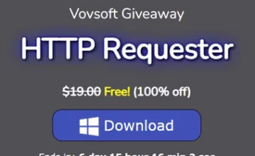 Vovsoft HTTP Requester Giveaway: Free License