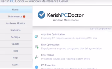 Kerish Doctor v4.95 Giveaway : Optimize & Maintain PC's Health & security