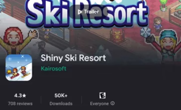 Shiny Ski Resort Android Game Now Free on Google Play